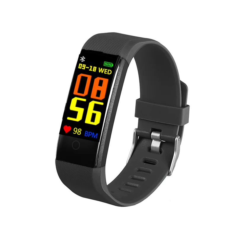 智能手表适合跟踪BP HR腕带防水体温测量手环智能腕带