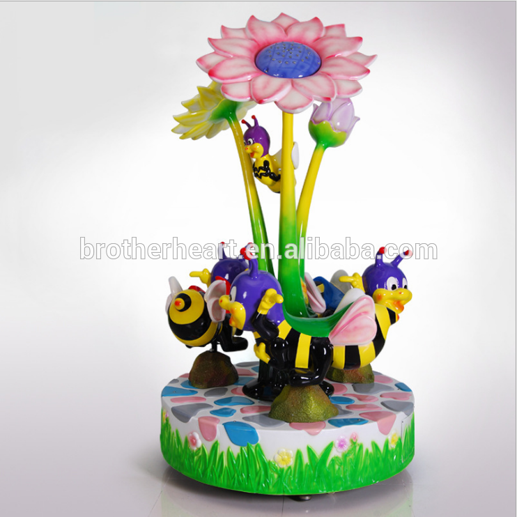 kiddie carousel horse ride