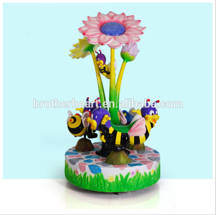 kiddie carousel horse ride