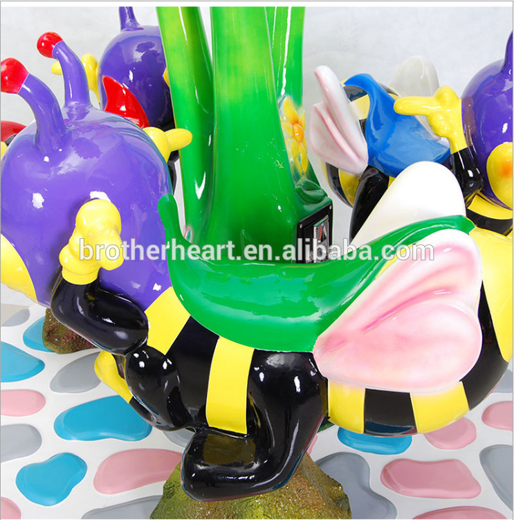 kiddie carousel horse ride