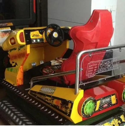 race car arcade machine