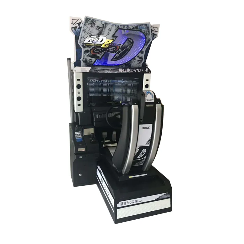 arcade racing car coin machine