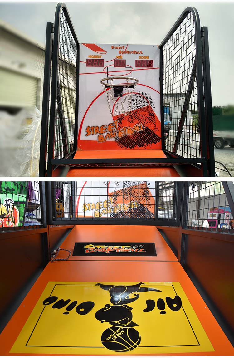 electronic basketball machine