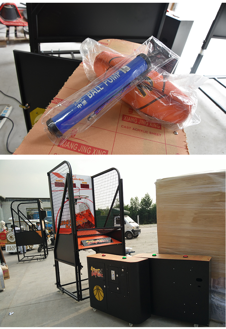 electronic basketball machine