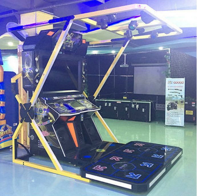 coin pusher music dancing machine