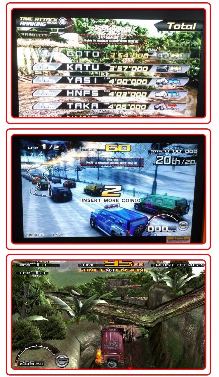 racing car game machine for sale