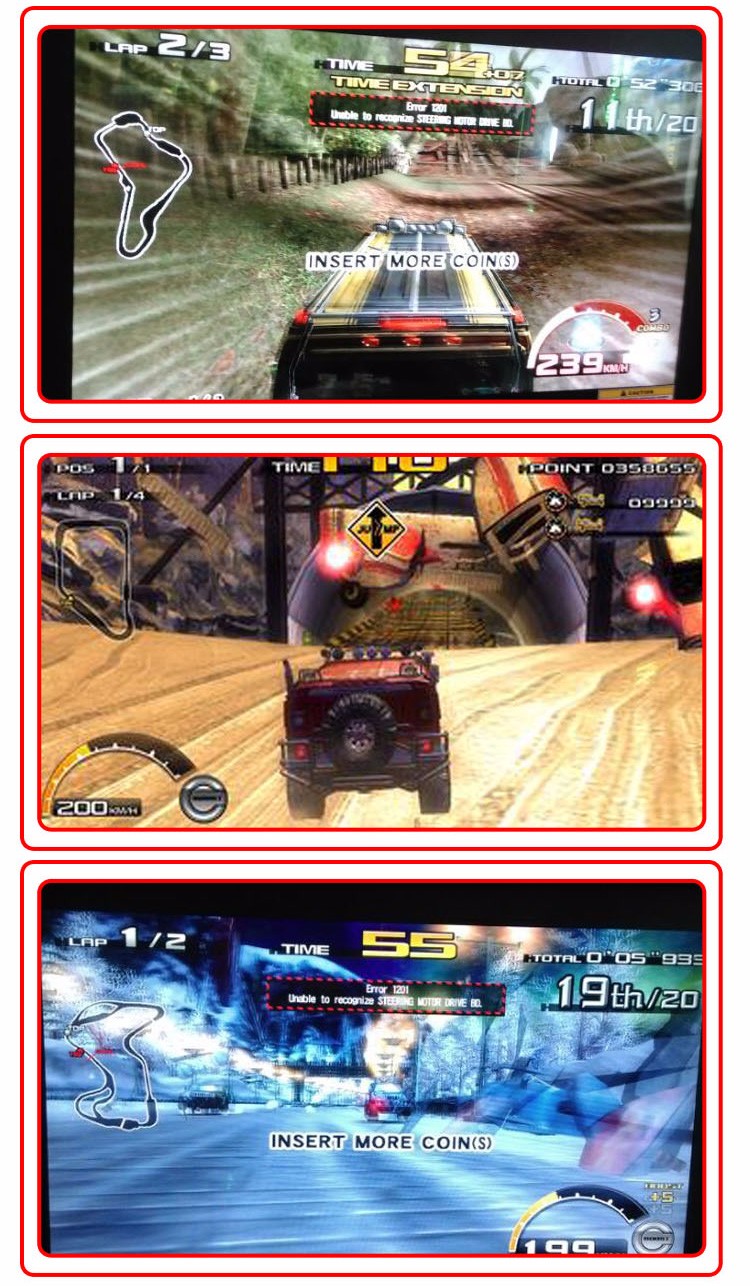 racing car game machine for sale
