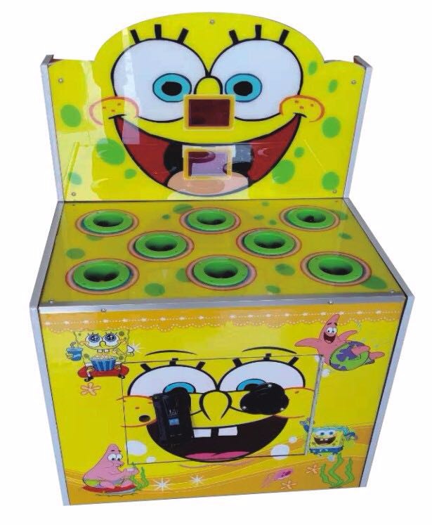 whack a mole hitting frog arcade games