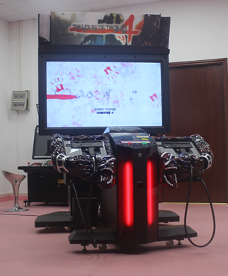 arcade haunted house game machine