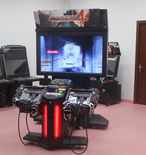 arcade haunted house game machine