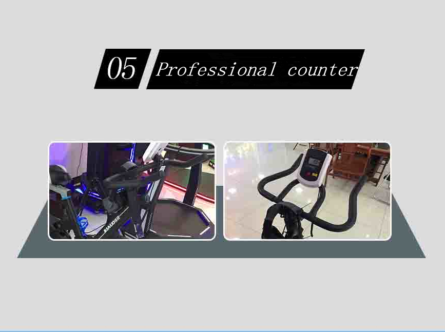 virtual reality bicycle machine