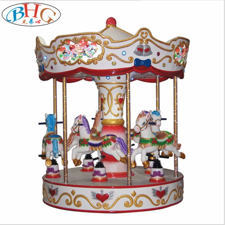 rides go round mini carousel