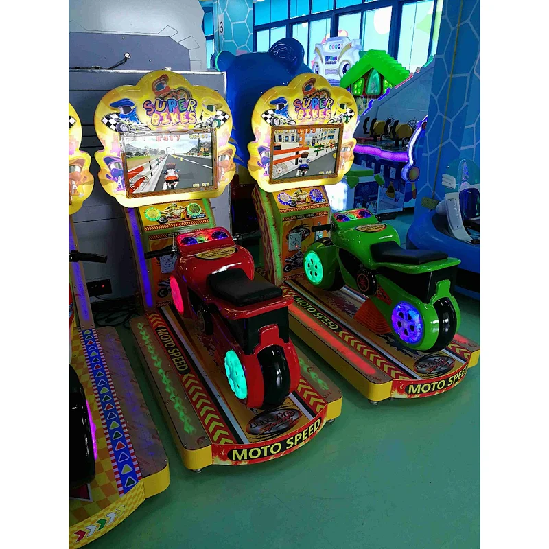 kids racing car game machine