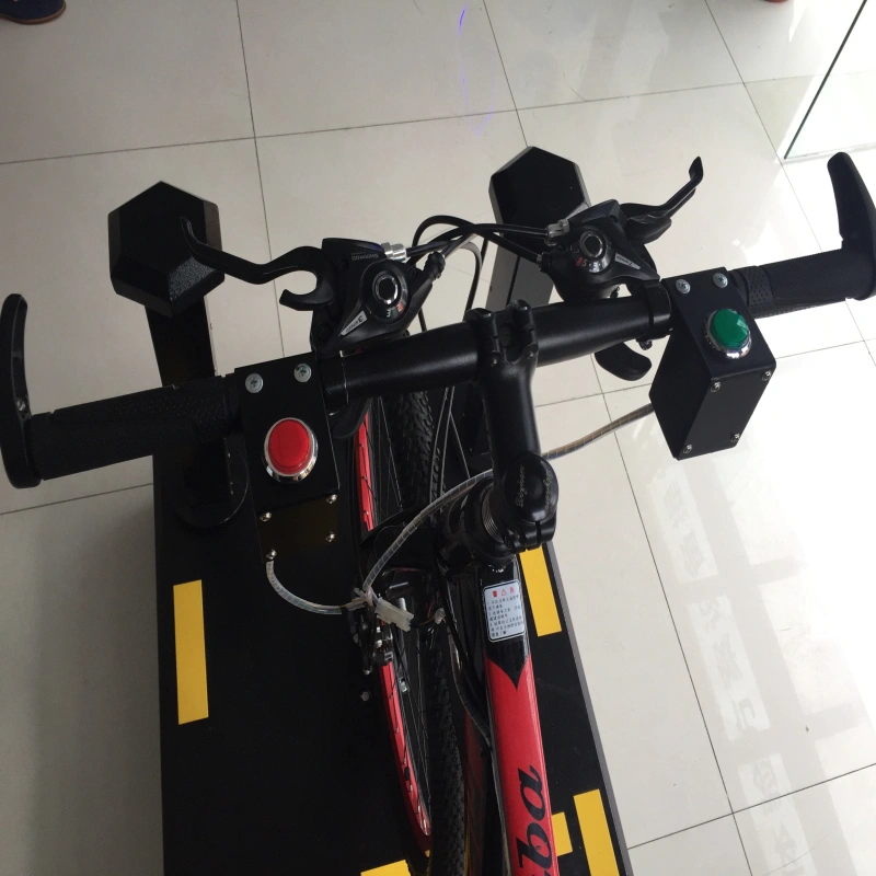 virtual reality bicycle machine