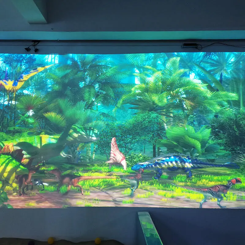 interactive dinosaur painting games