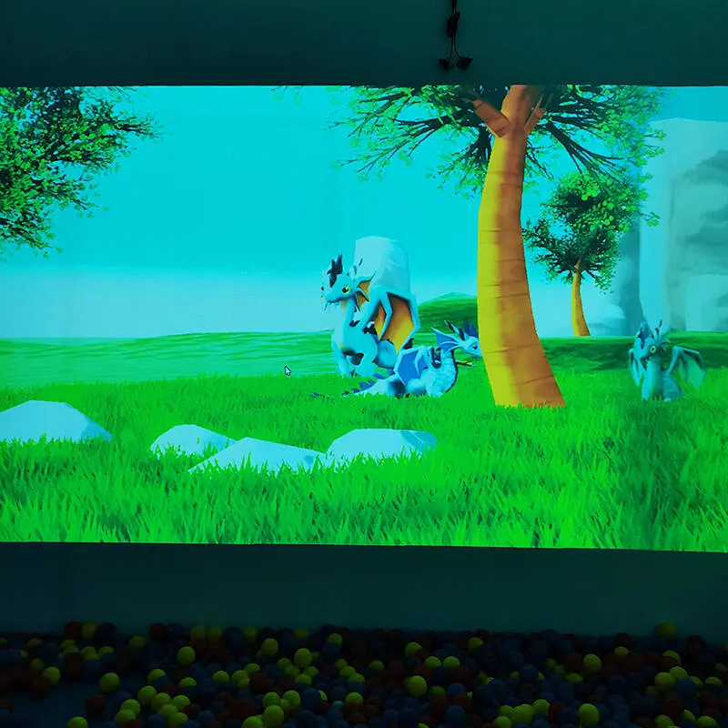 dinosaur animatronic model painting game system