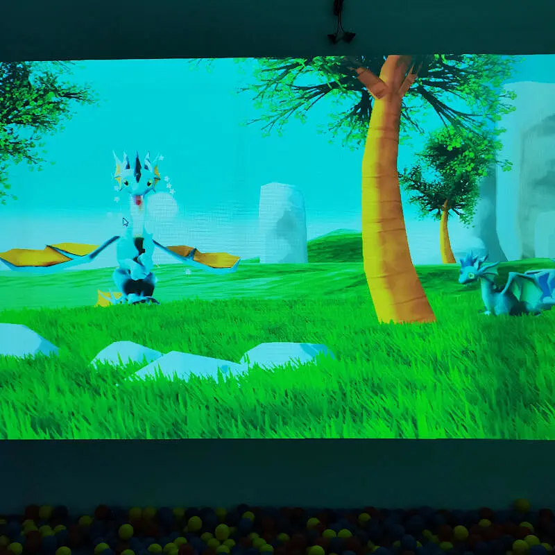 dinosaur animatronic model painting game system