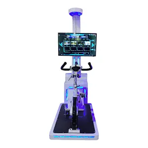 virtual reality bicycle machine