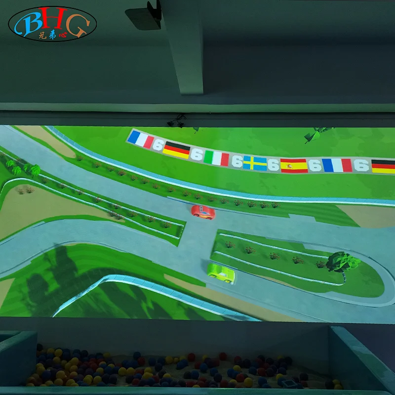 interactive racing car game