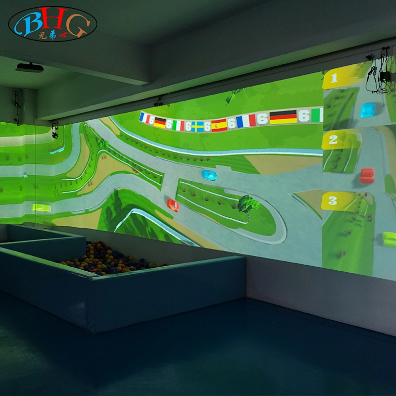 interactive racing car game