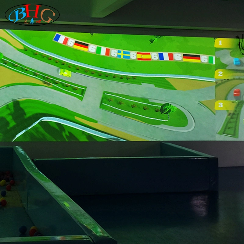 interactive racing car game