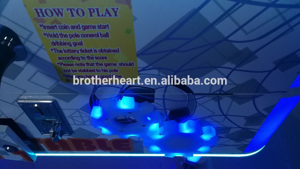 automatic football table coin pusher machine