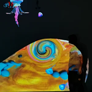 Jellyfish interactive floor projection game