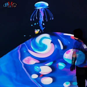 Jellyfish interactive floor projection game