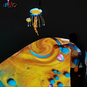 Jellyfish interactive floor projection game
