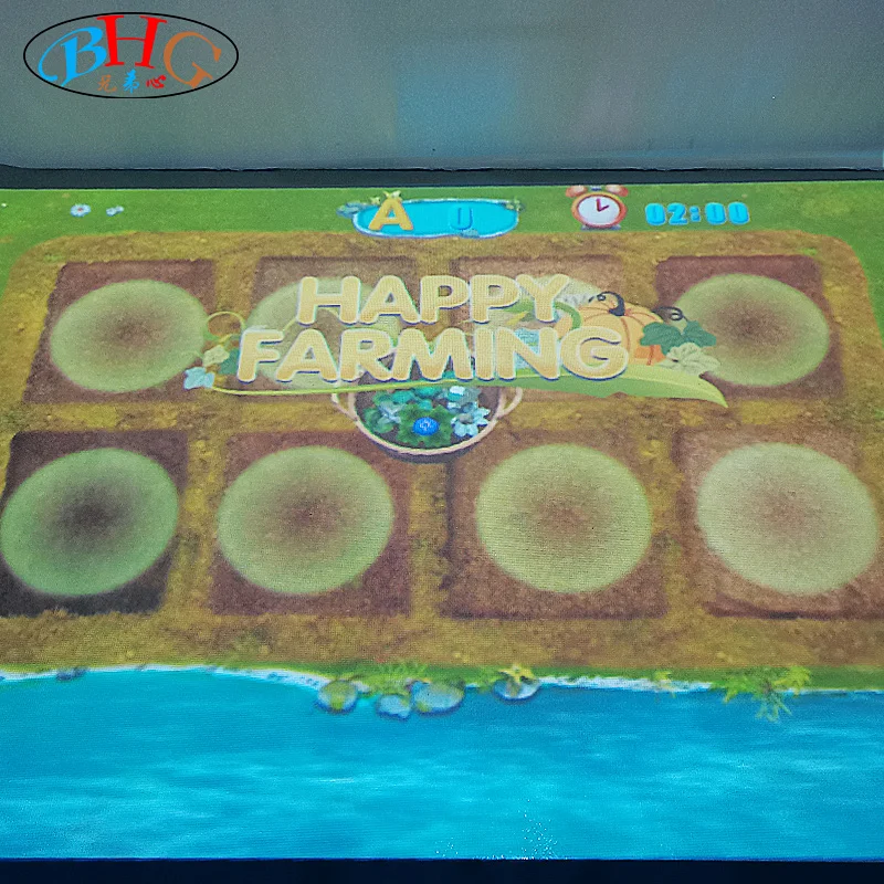 Happy farm interactive floor projection game