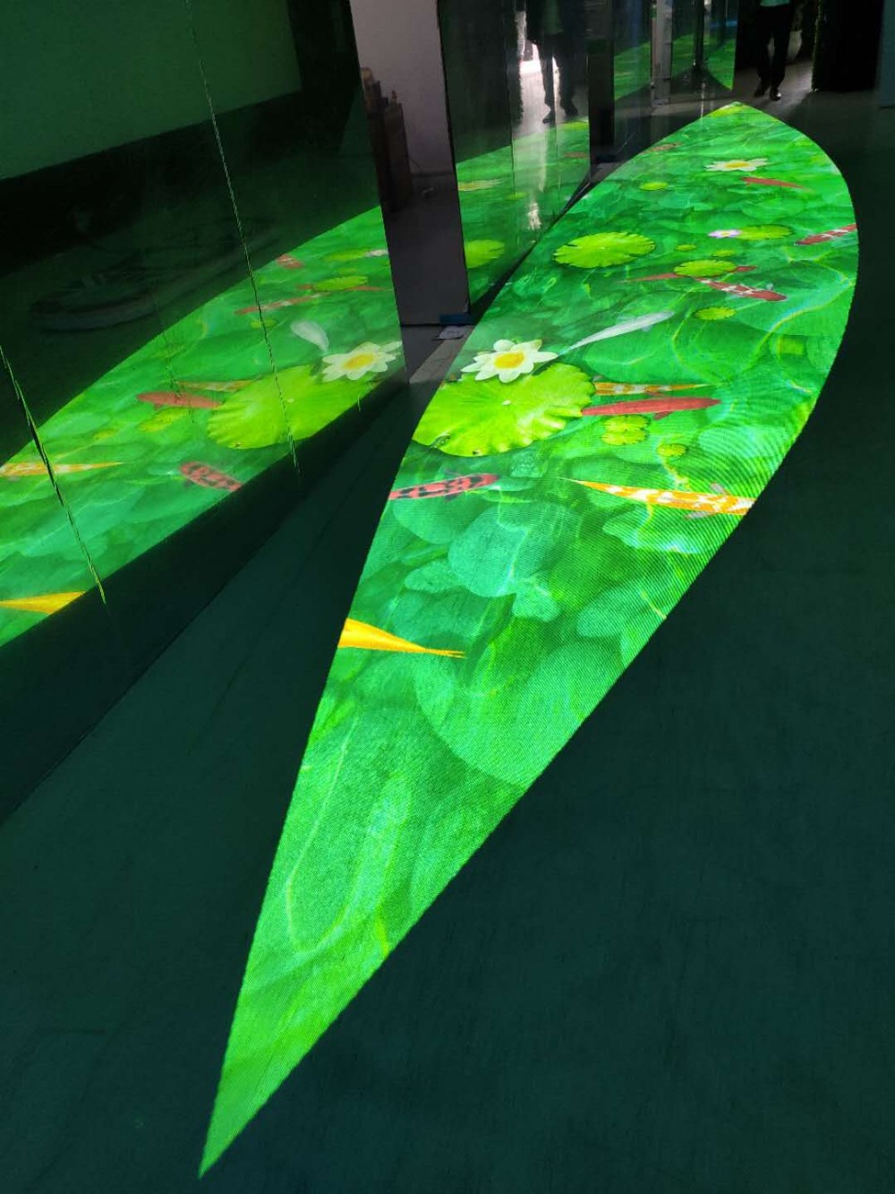 3D效果互动投影游戏