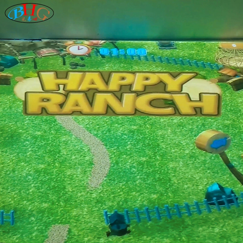 Happy ranch interactive floor projection game