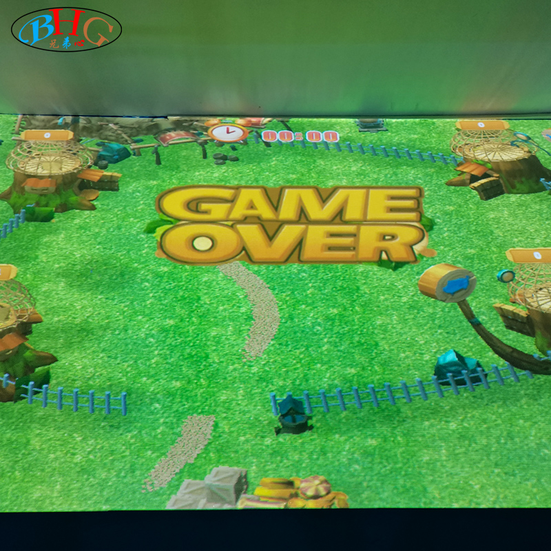 Happy ranch interactive floor projection game