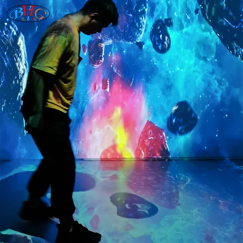 interactive floor projection game