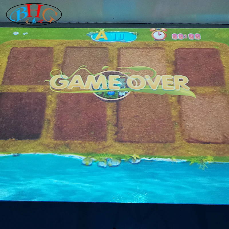 Happy farm interactive floor projection game