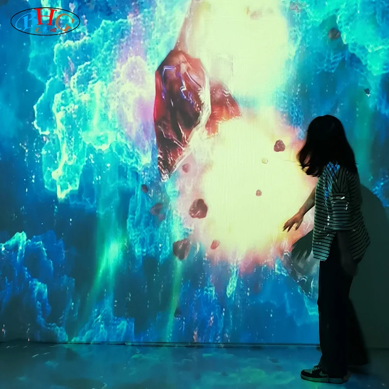 interactive floor projection game