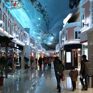 Holographic Skyscreen projection
