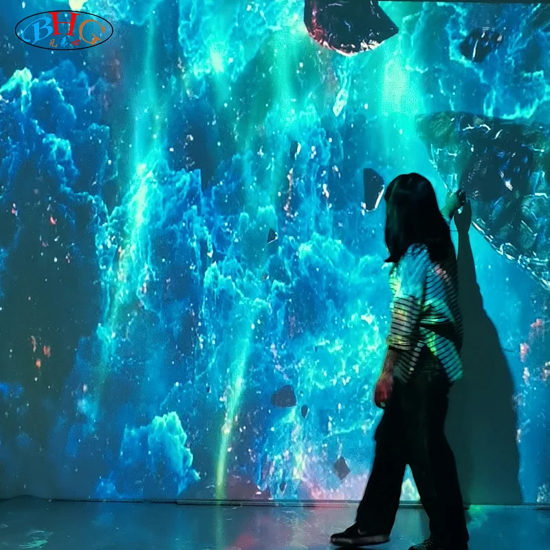interactive floor projection game