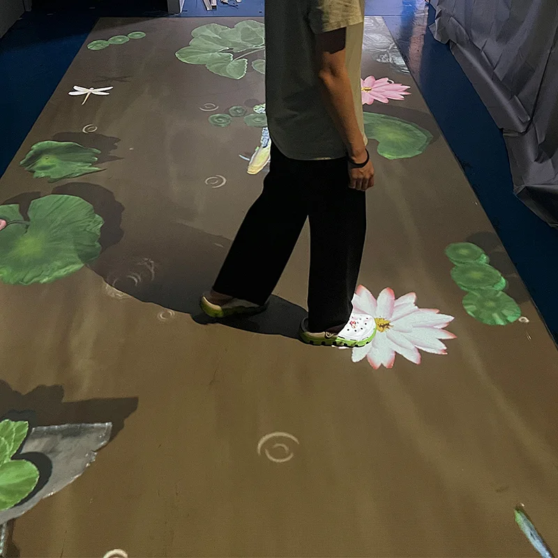 interactive floor projection game,interactive projection screen