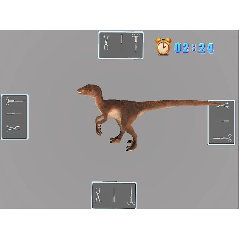 Interactive desktop interactive puzzle interactive
