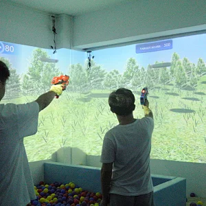 Indoor children playground shooting game