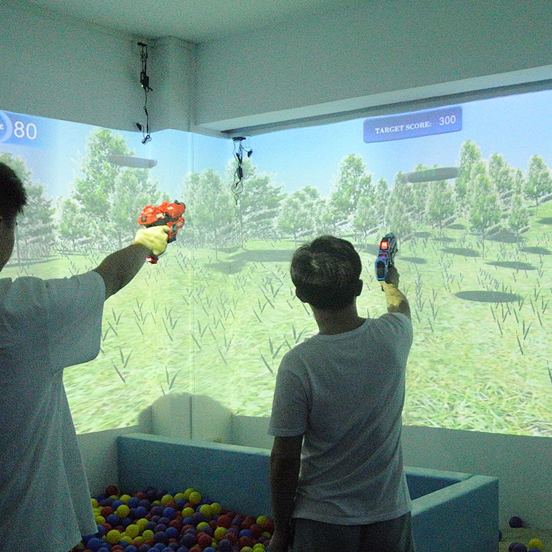 Indoor children playground shooting game