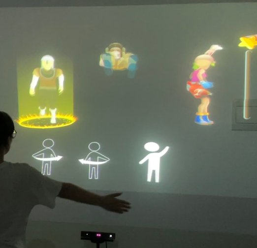Indoor children Cool running game