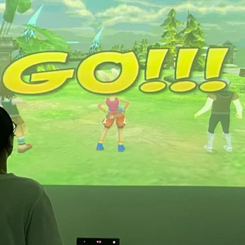 Indoor children Cool running game