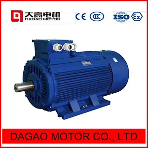 Ye2/Ye3 30kw Three-Phase Asynchronous Squirrel-Cage Cast Iron Induction Electric Motor