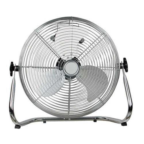 14' High velocity floor industrial Fan 50W Chrome or Black color, 3 Fan Speed  DFC-F14