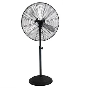 24' High velocity Stand industrial Fan 160W, 3 Fan Speed with Oscillation DFT-L24