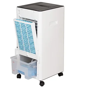 Digital Evaporative Air Cooler with Remote,  6L , 65W Cooling, 2000W Heating, 12 hours timer, RLL04-18JR