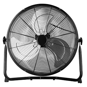 18' High velocity floor industrial Fan 110W Chrome or Black color, 3 Fan Speed  DFC-F18