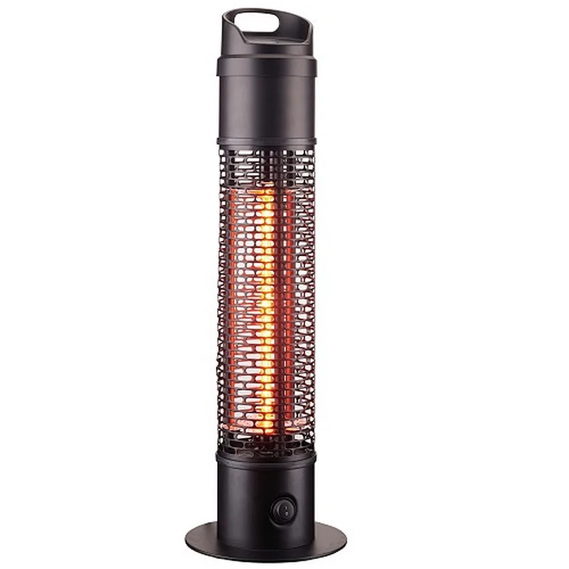 Portable Electric Outdoor Tower Radiant Heater, IP55, 1500W360 degree heating